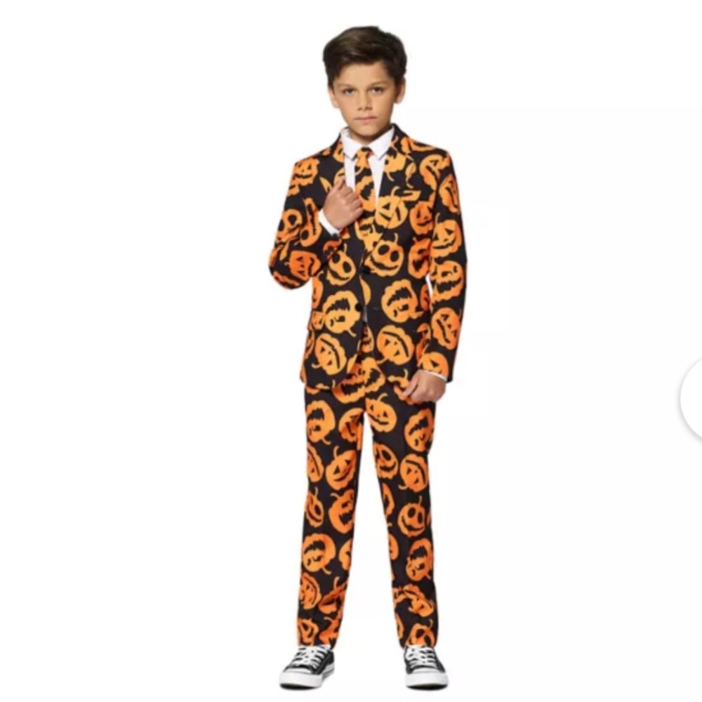 Halloween Costume - Pumpkin Suit size Large